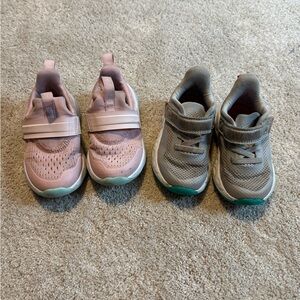 All in Motion Kids' Pink and Gray Sneakers
